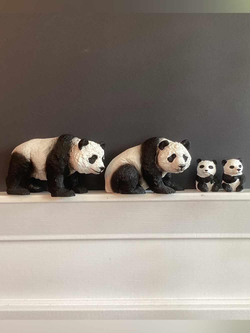 Panda Family Figurines